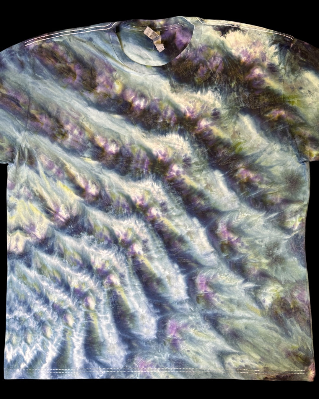 XXL - ice dyed avalon cosmic rolled logo tee