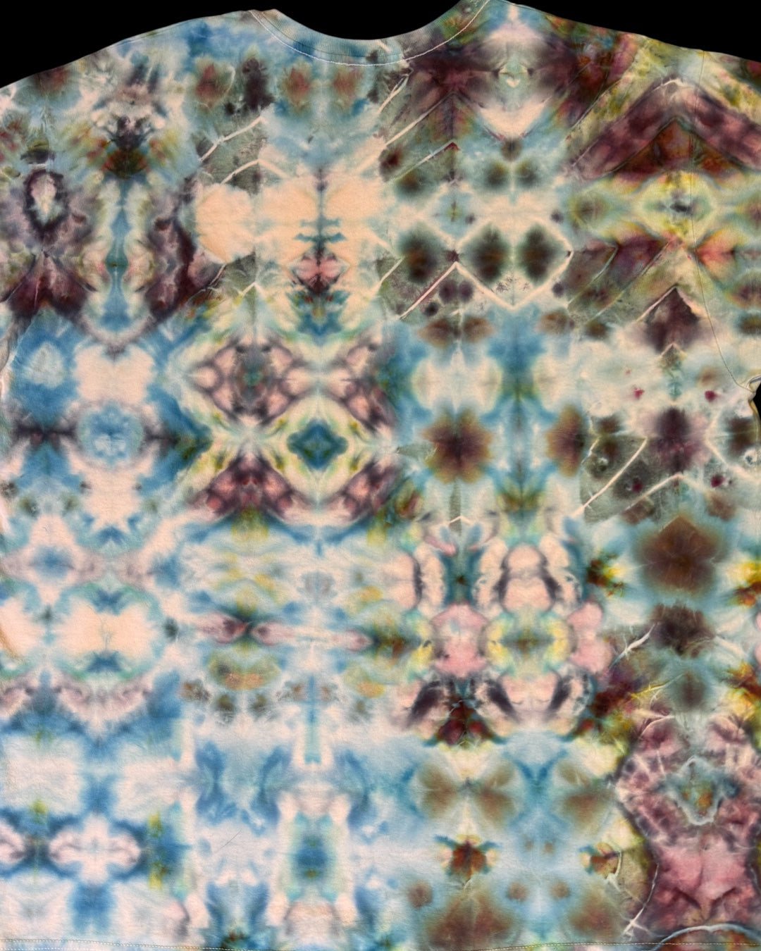 XXL - ice dyed glitchy glitch tee