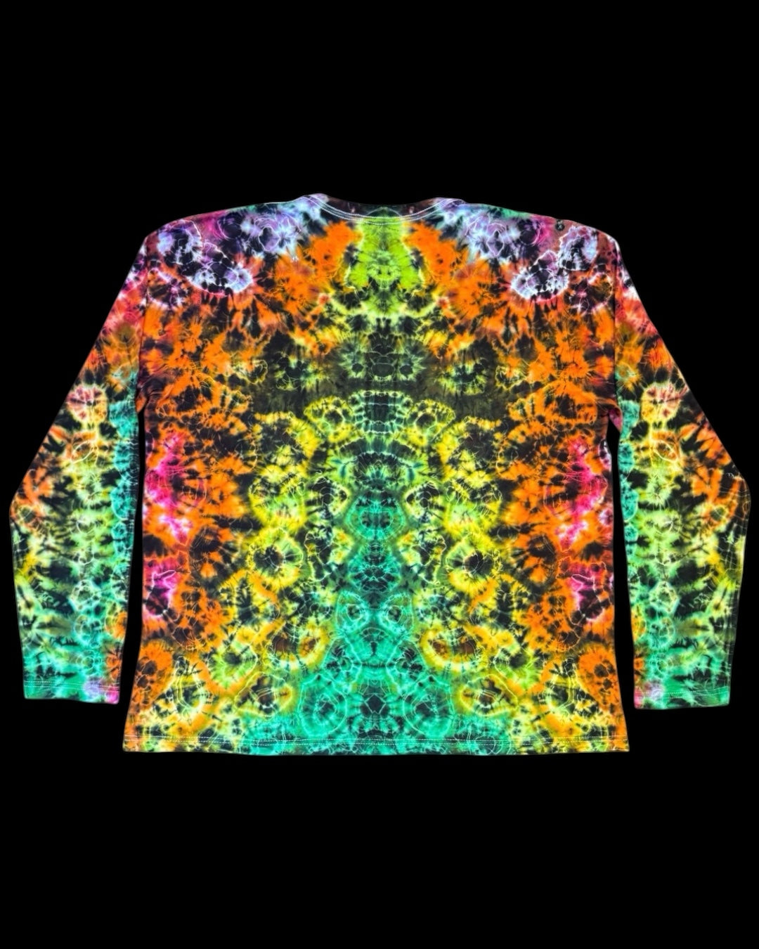 XL - neon lights kenney style variation long sleeve tee