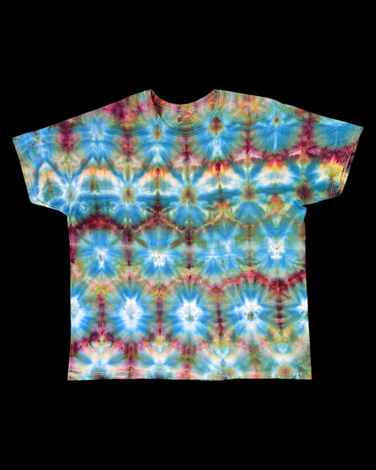 XXL - ice dyed mindbender x sekka shibori tee