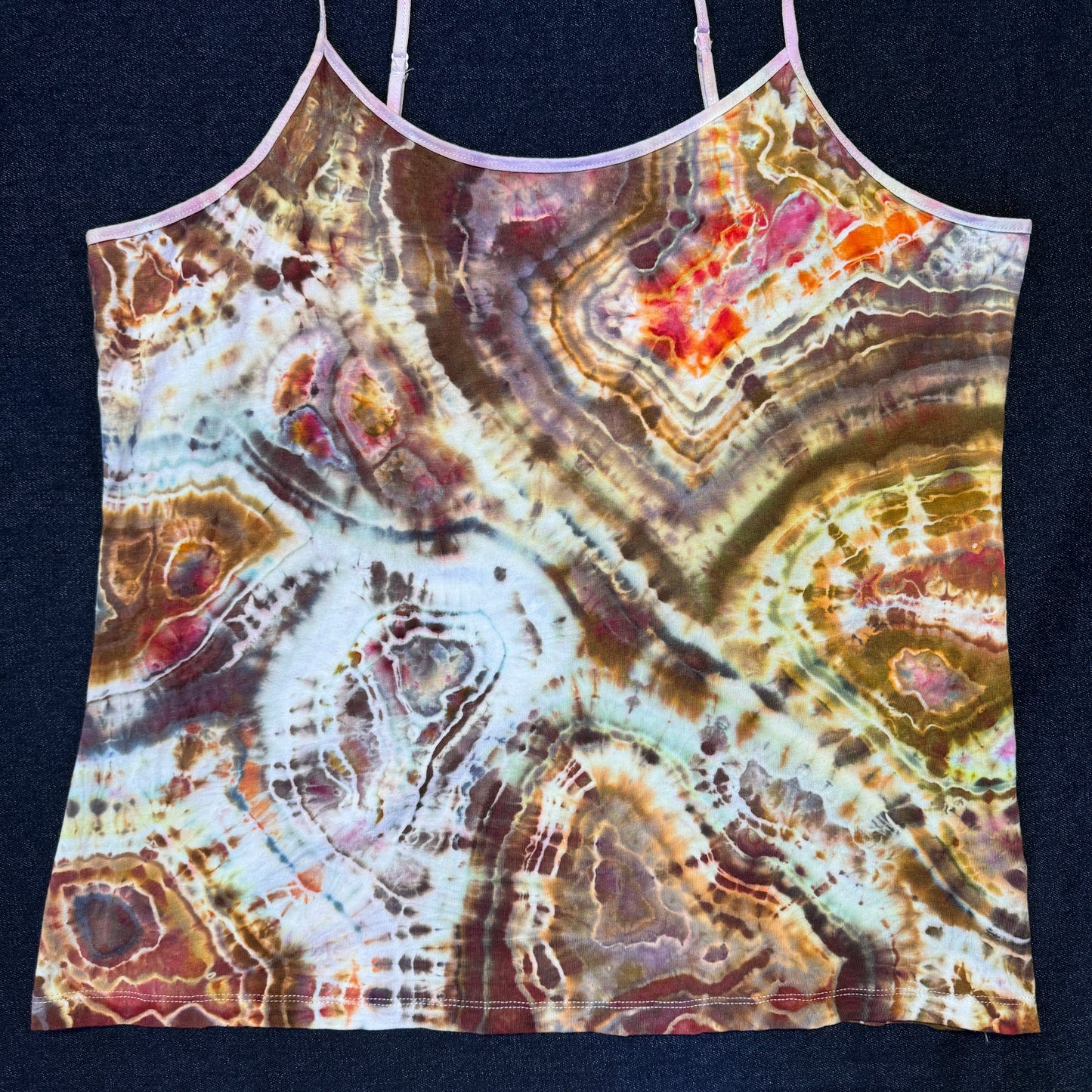 XXL - ice dyed geode style cami