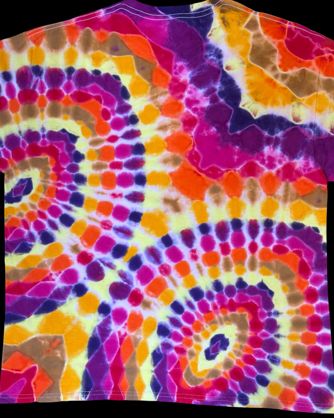 XL - liquid sunset mirrored ovaldalas tee