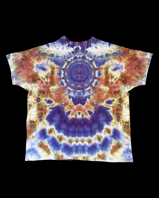 XXL - ice dyed mandala with cosmic spine