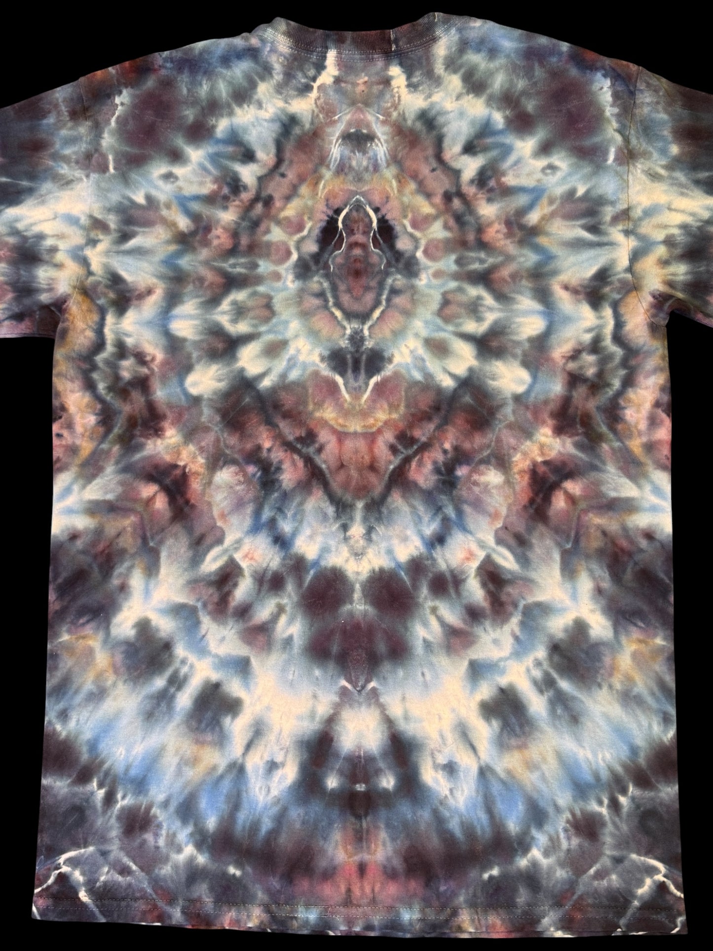 M - ice dyed interstellar snow maiden mirrored cosmic roll tee