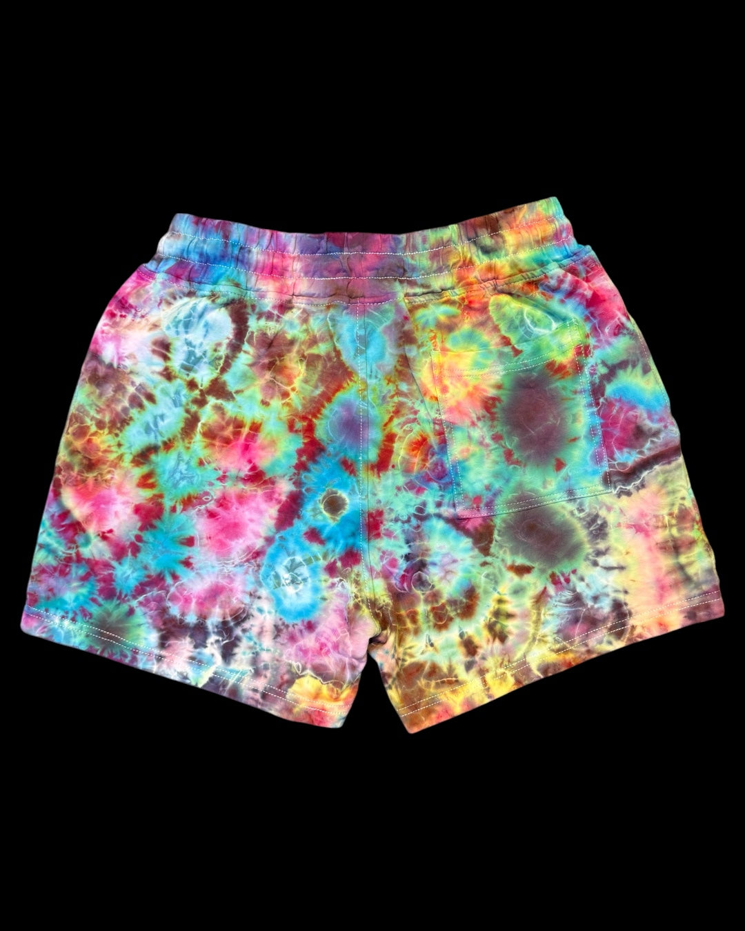 S - ice dyed kenney style shorts