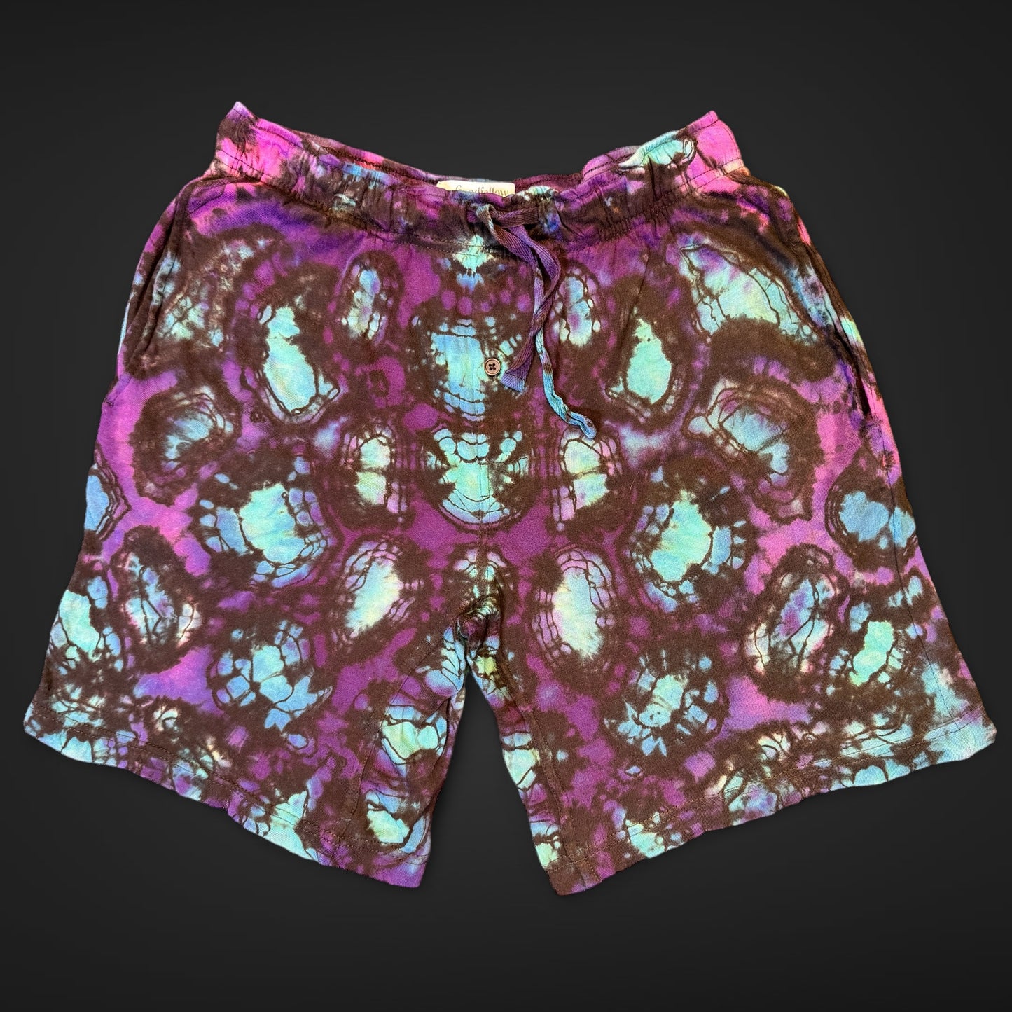 S - reverse dyed kenney style lounge shorts