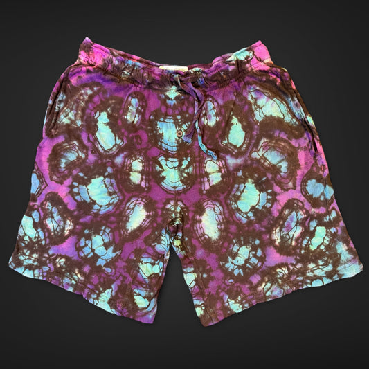 S - reverse dyed kenney style lounge shorts