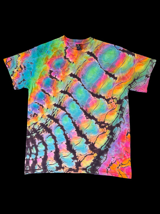 M - reverse dyed rainbow cosmic roll