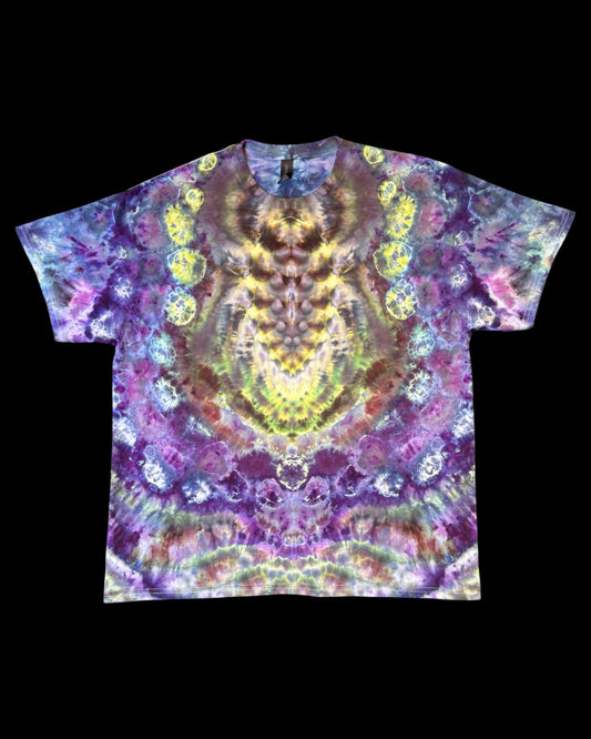 XL - ice dyed cosmic kenney combo tee