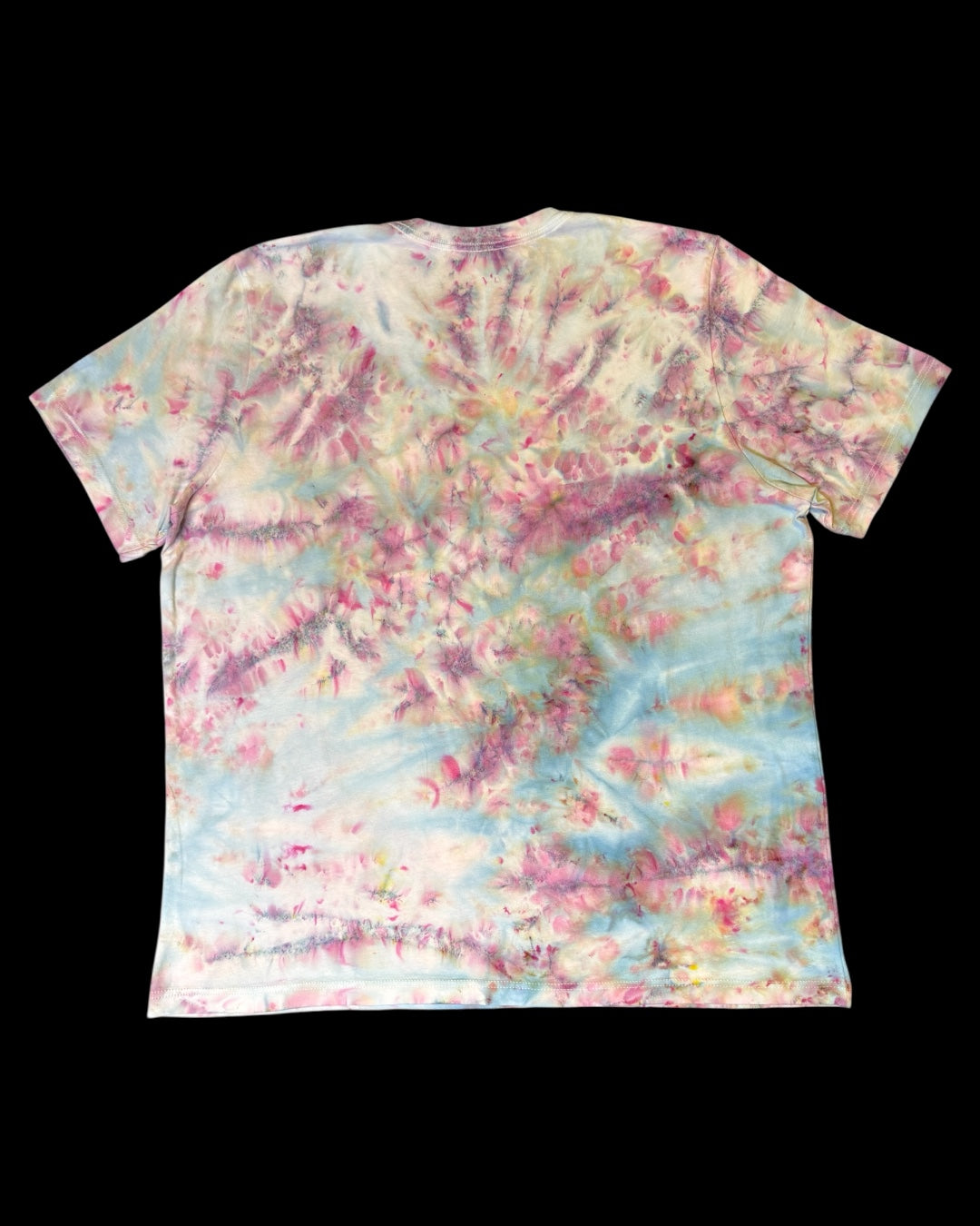 XXL - bubble ice dyed mindbender scrunch tee
