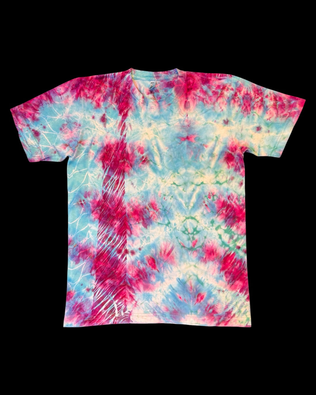 L - “misfits” series twice fried and ice dyed tee