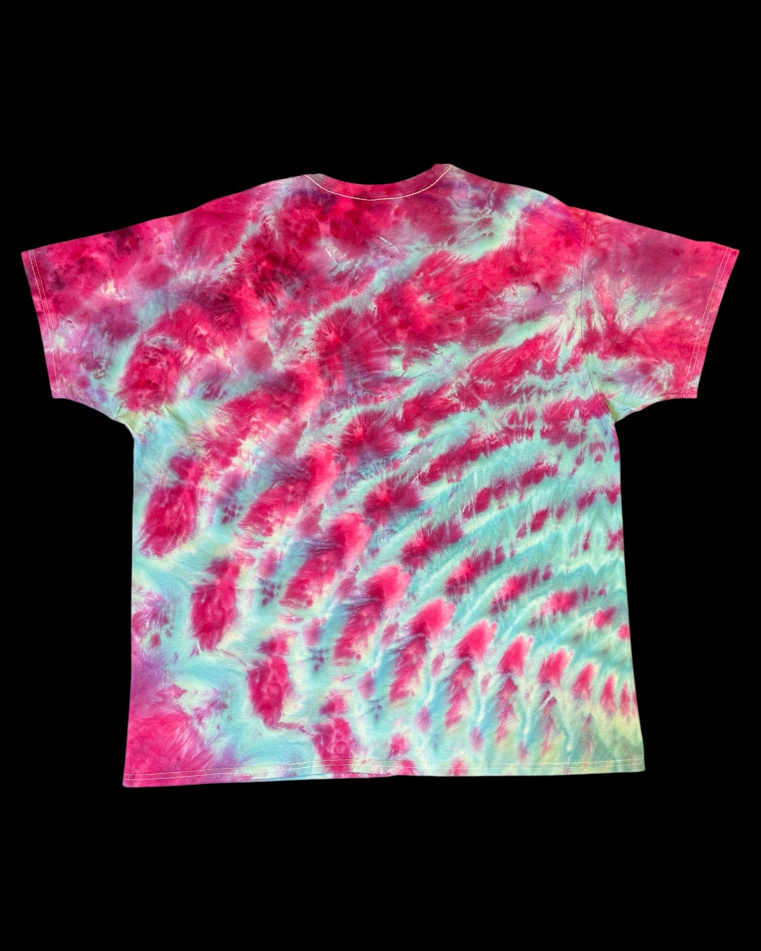 XXL - ice dyed side cosmic roll tee