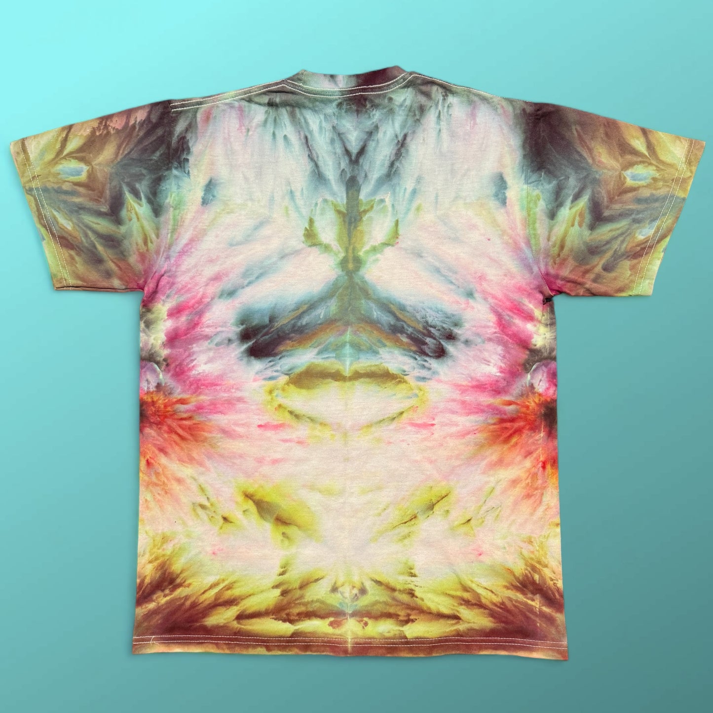 M - ice dyed cosmic portal tee