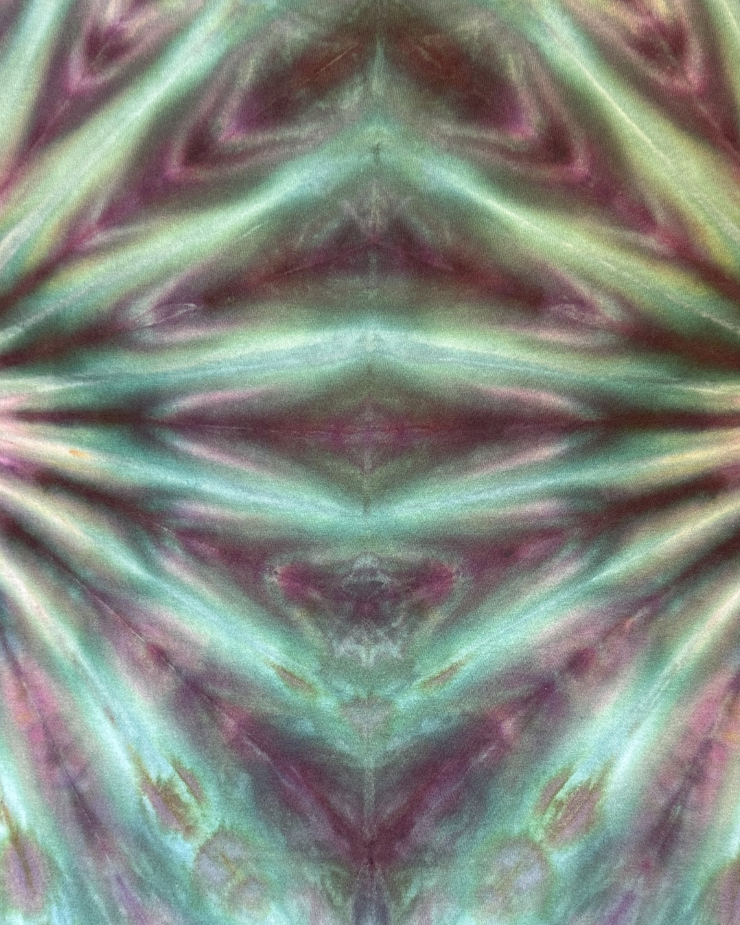 M - gravity ice dyed ‘avalon’ fan fold tee