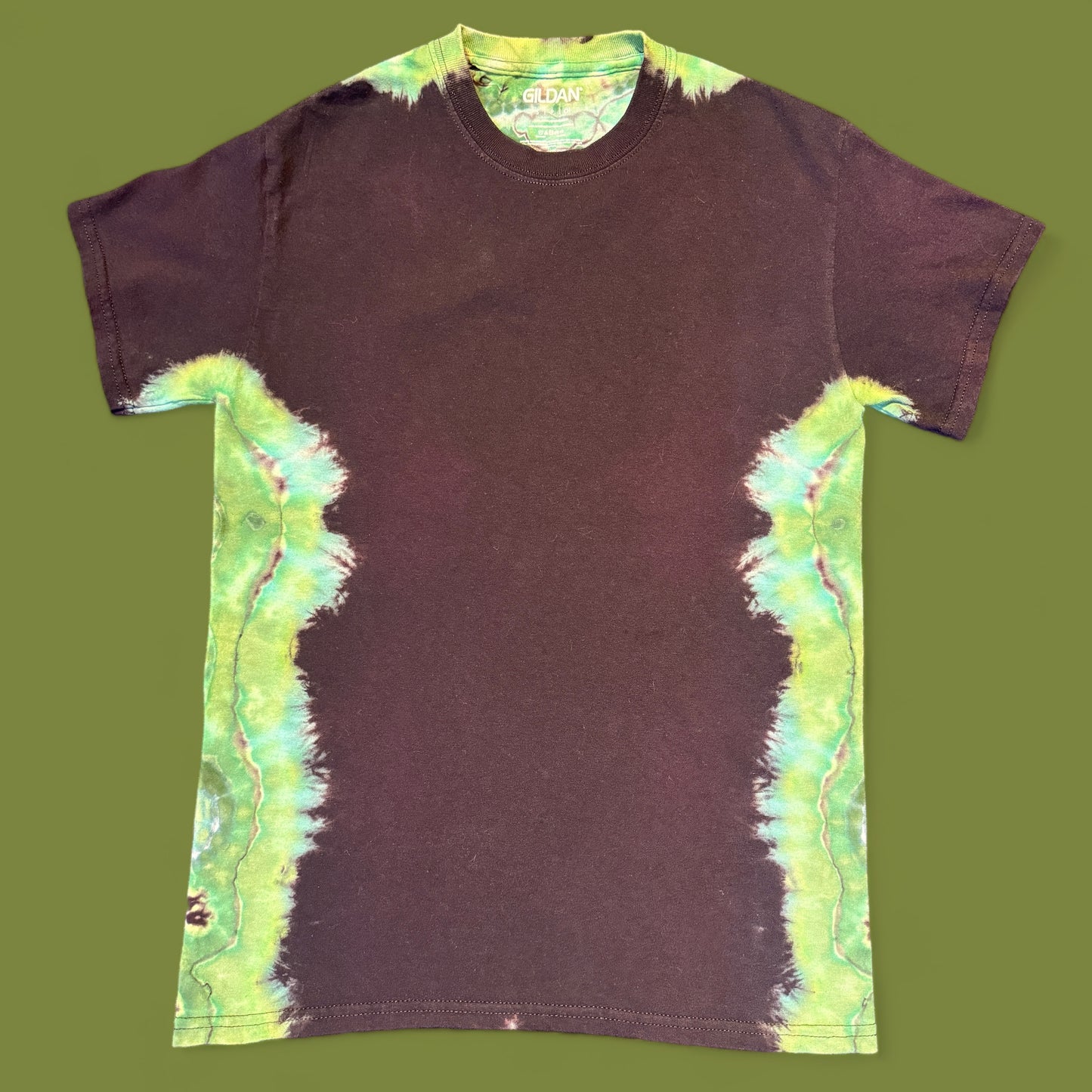 S - reverse dyed cosmic egg style tee