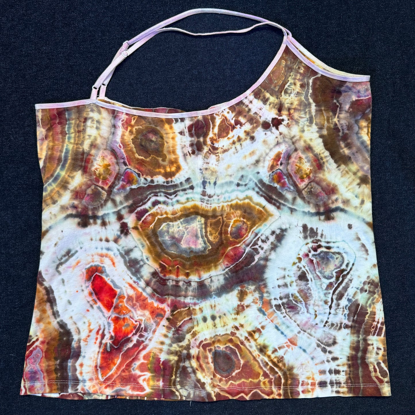 XXL - ice dyed geode style cami