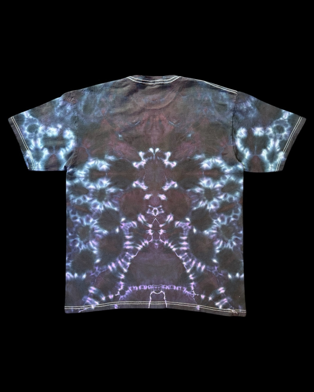 L - liquid front to back mandala tee
