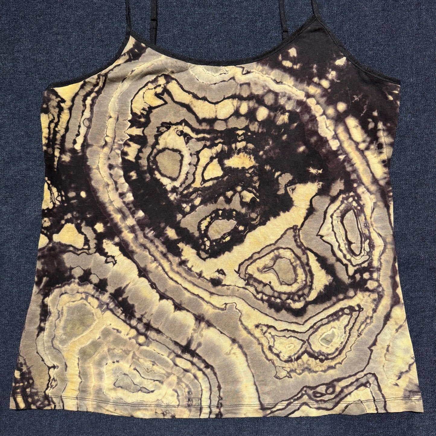 XL - reverse dyed geode style cami