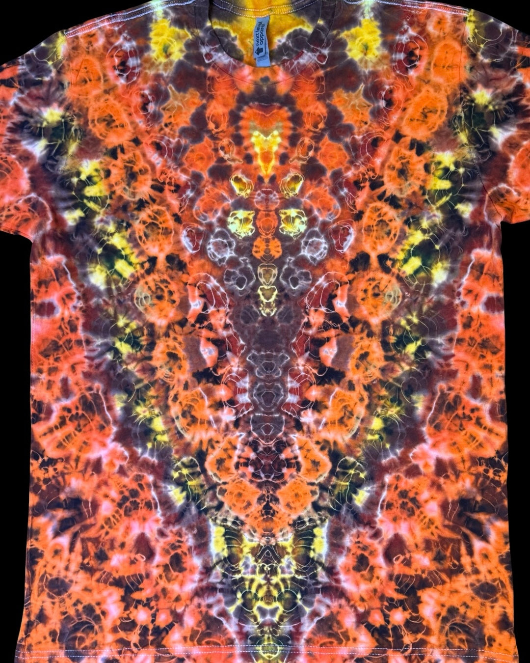 L - orange crush kenney style tee