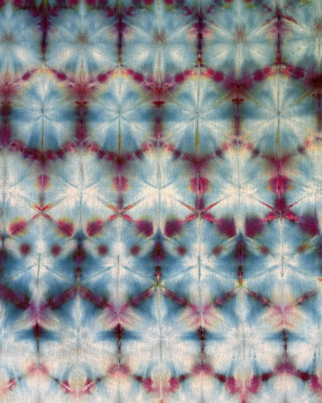 ice dyed sekka shibori mindbender b bandana