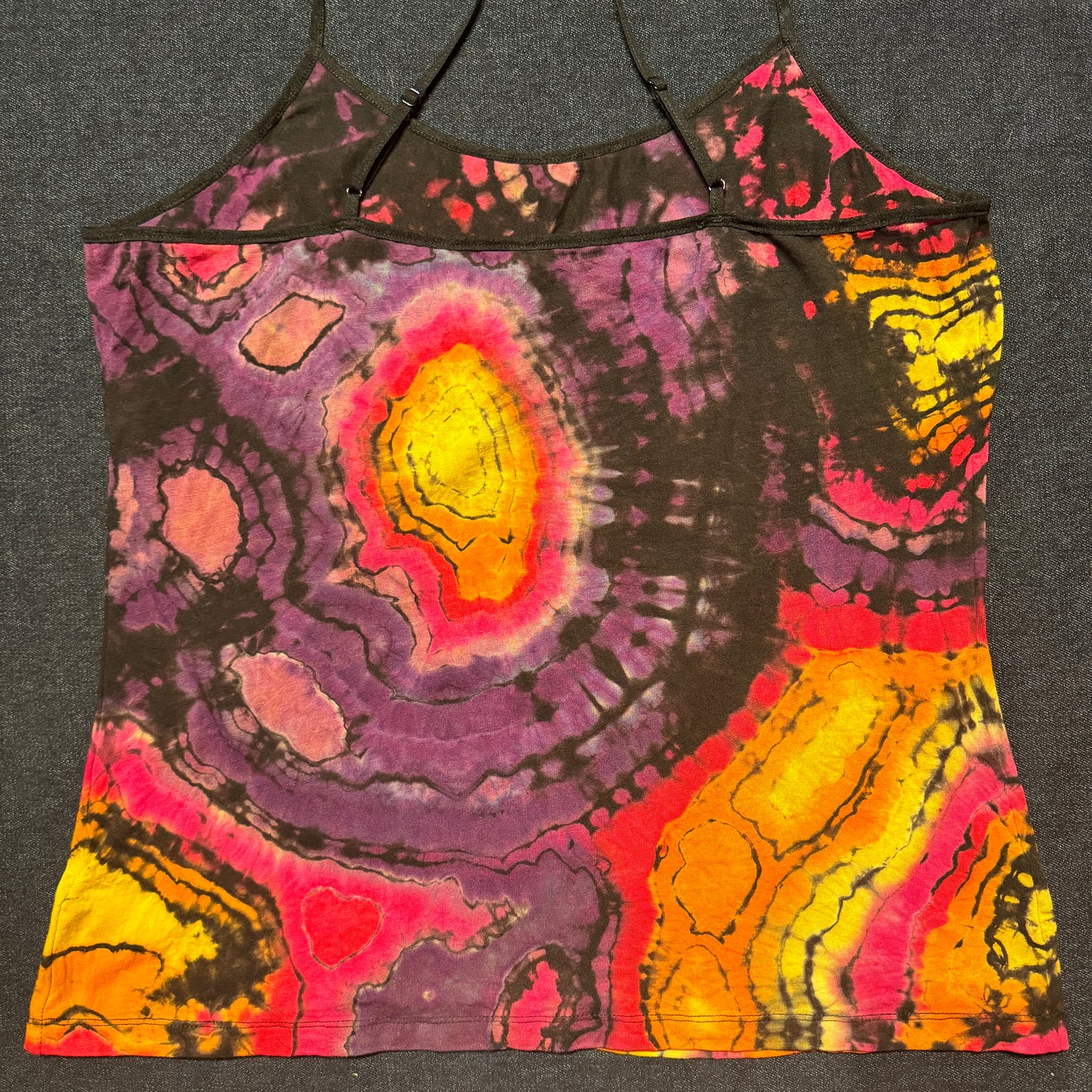 XL - reverse dyed geode style cami