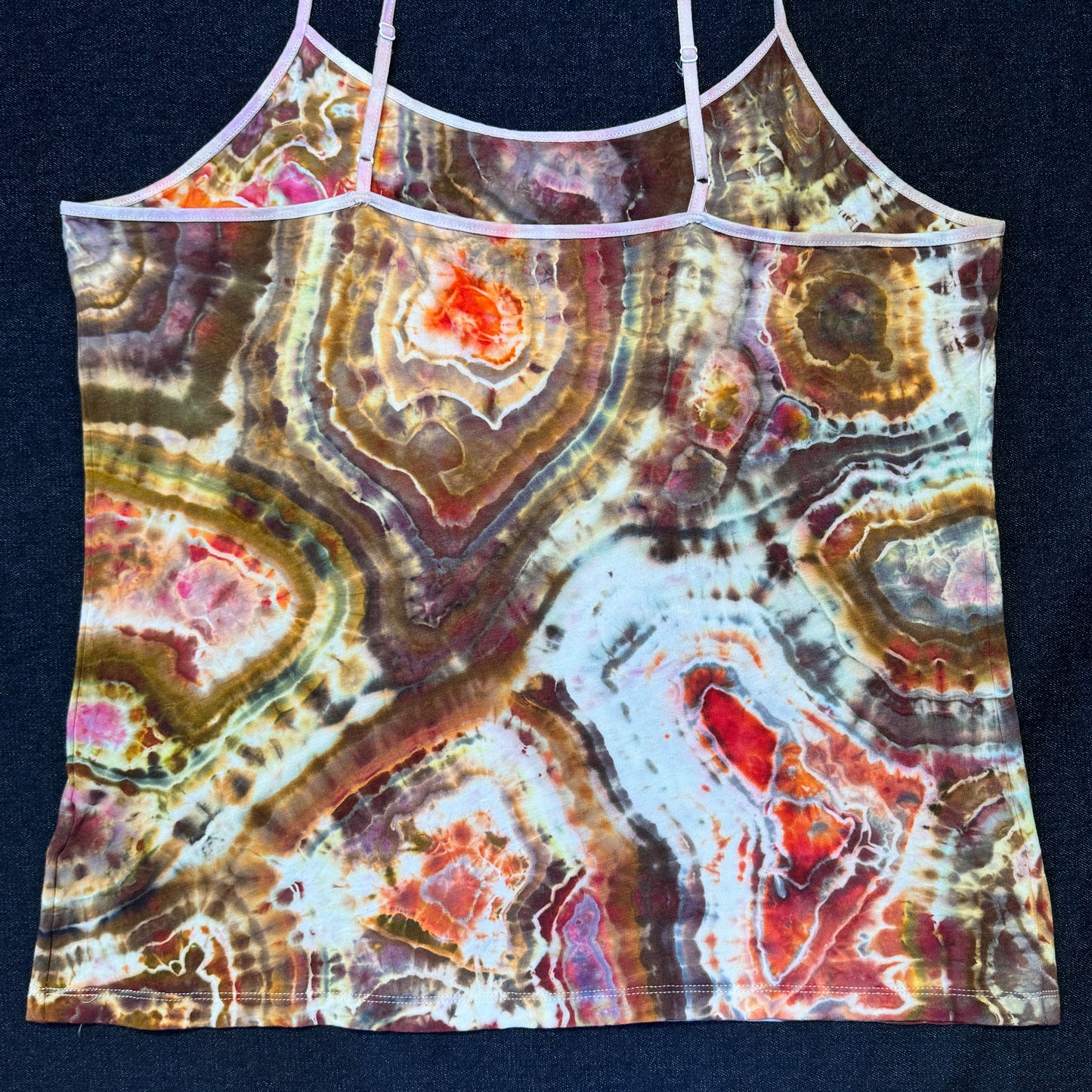 XXL - ice dyed geode style cami