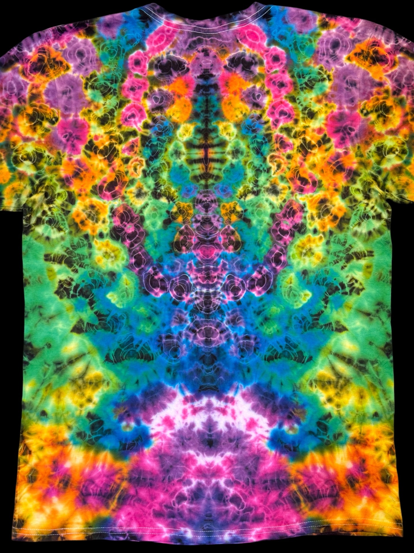 M - rainbow kenney style trip combo tee