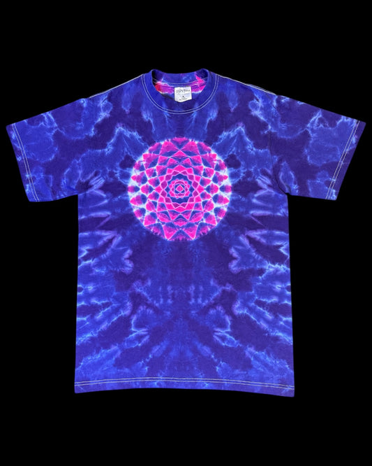 M - pink mandala klink tee