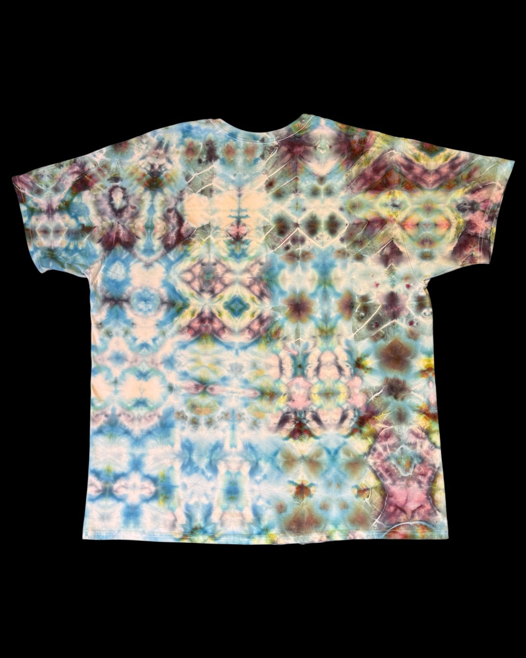 XXL - ice dyed glitchy glitch tee