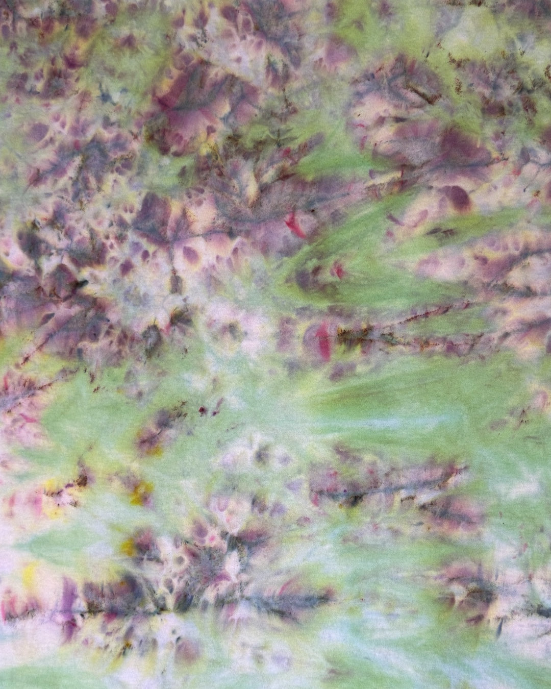 XXL - bubble ice dyed kaleidoscope eyes scrunch tee