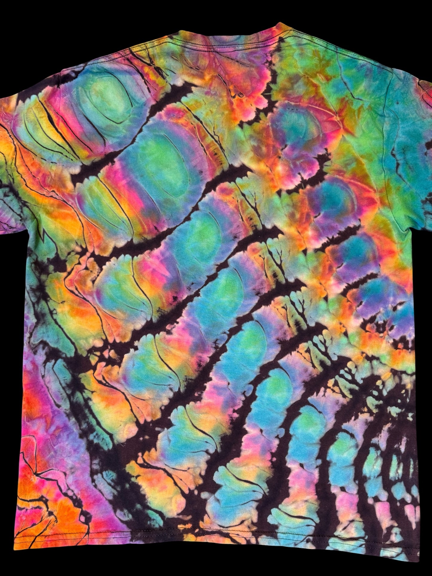 M - reverse dyed rainbow cosmic roll