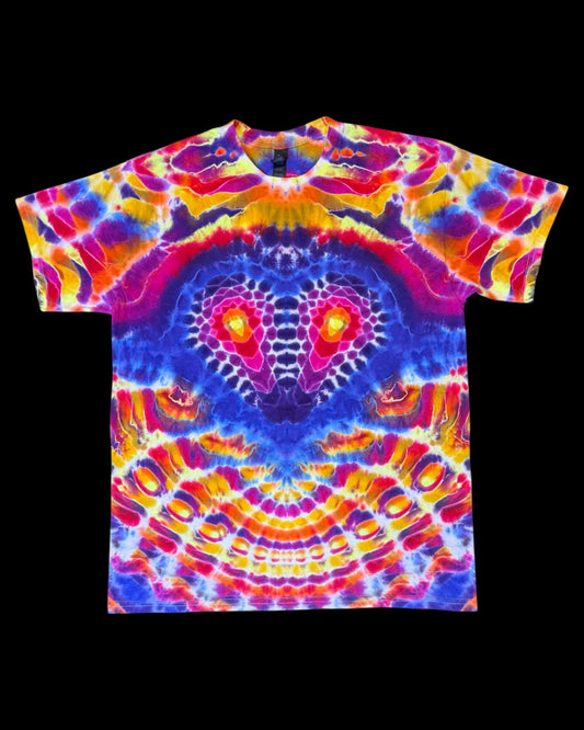 L - heartdala cosmic roll ovaldala combo tee