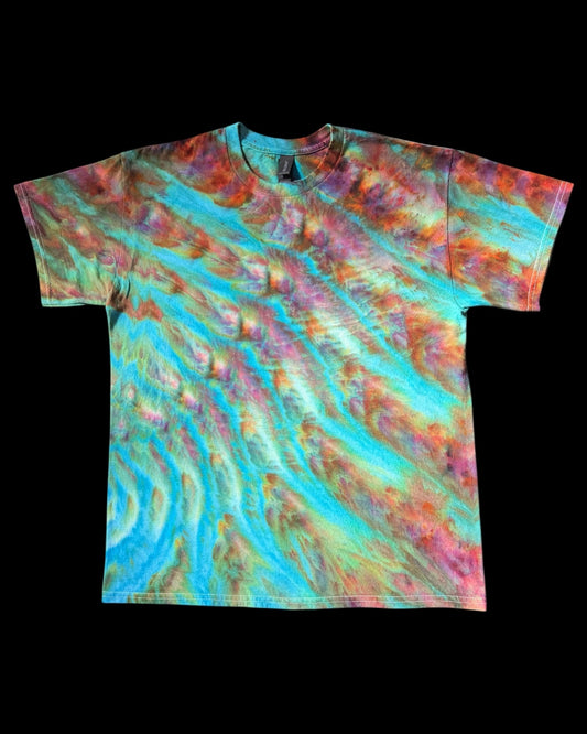 L - ice dyed mindbender x highlights cosmic roll tee