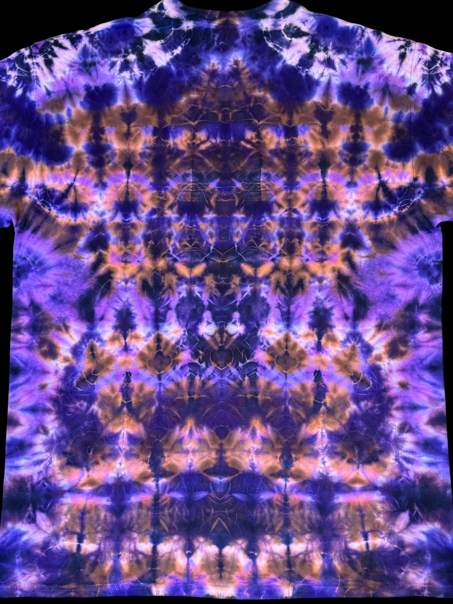 XL - purple and cedar sanzo kenney tee