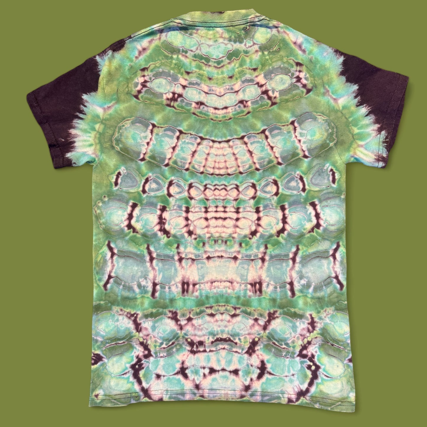 S - reverse dyed cosmic egg style tee