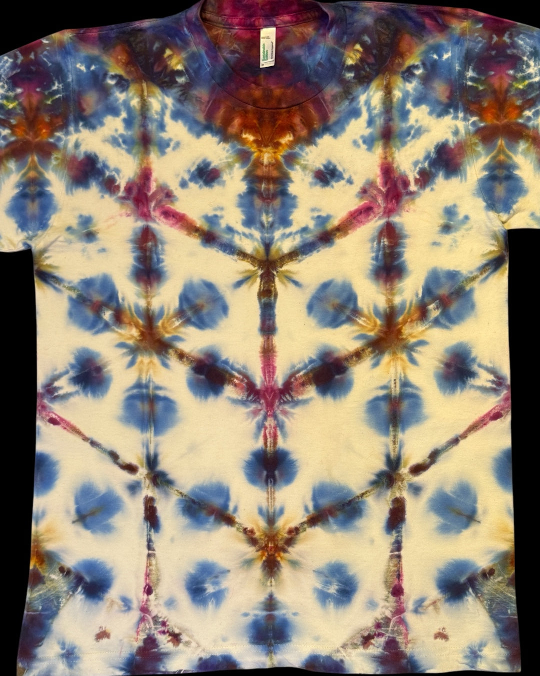 M - ice dyed warrior princes sekka shibori tee