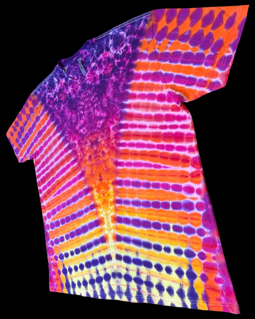 XXXL - liquid desert sunset kenney zipper tee