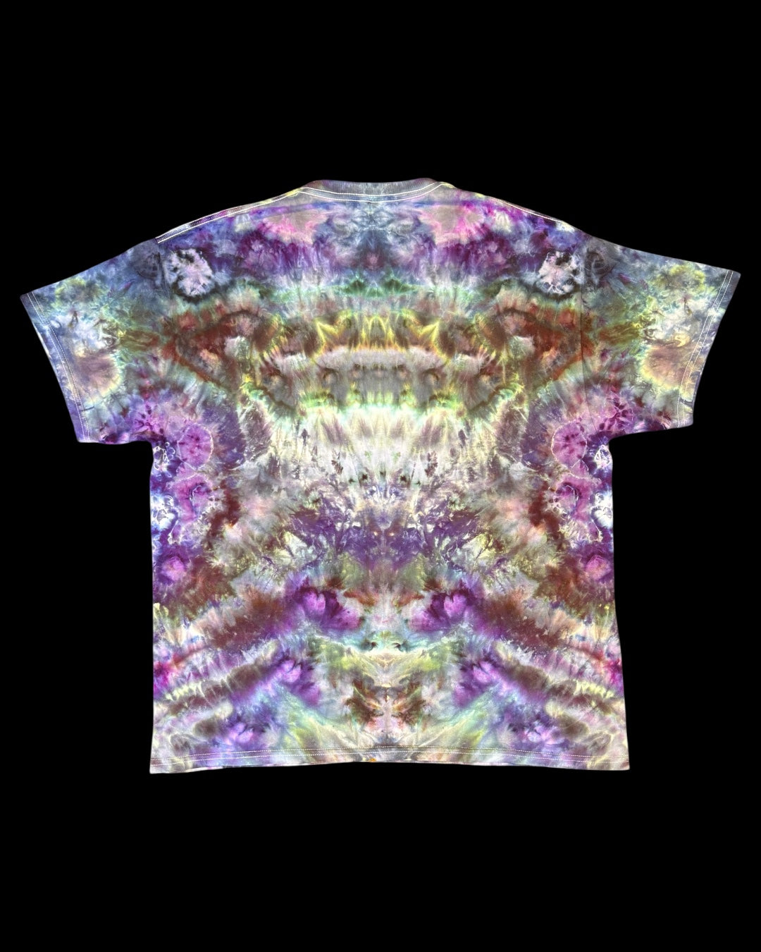 XL - ice dyed cosmic kenney combo tee
