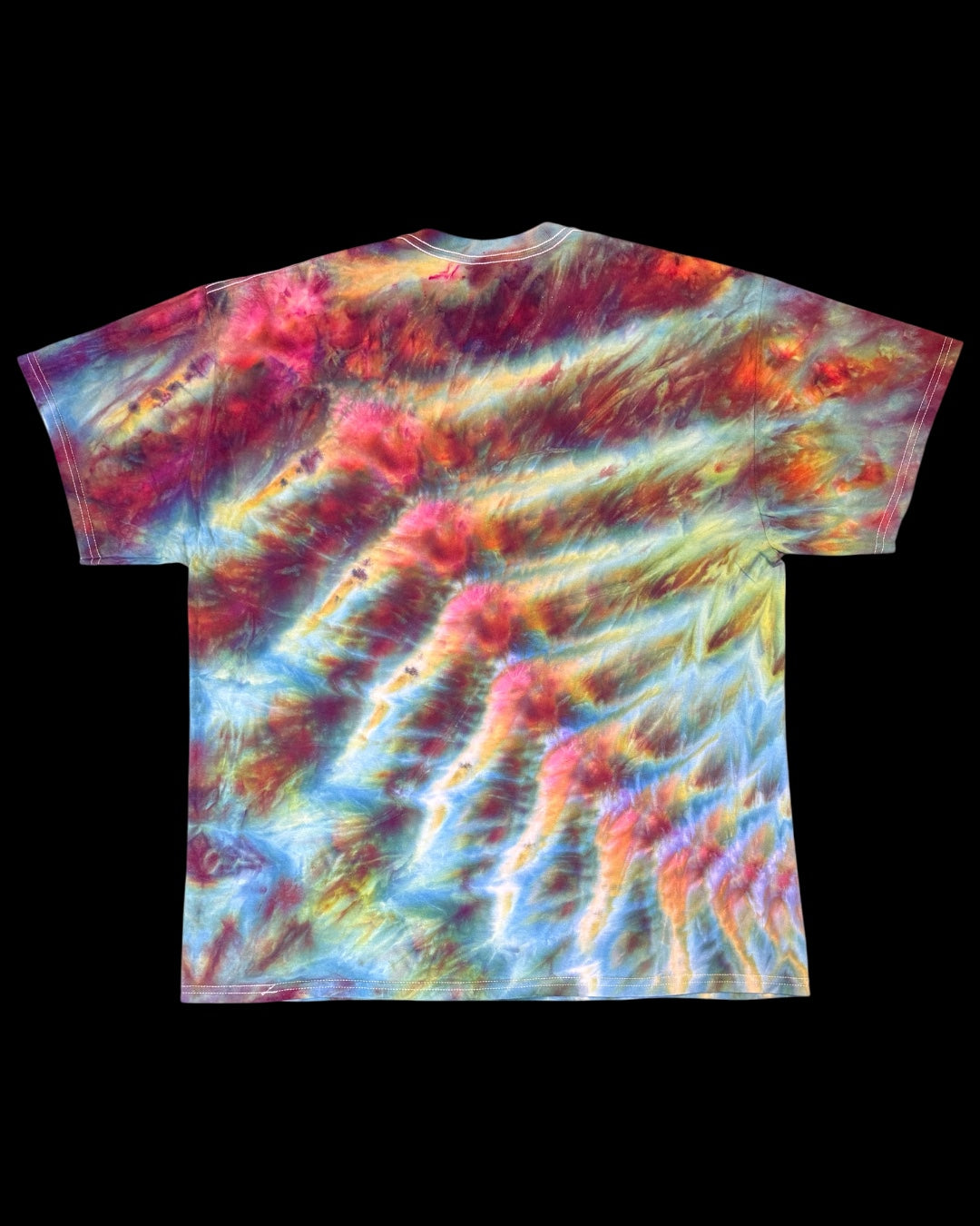 XL - ice dyed mindbender warrior princess cosmic roll tee