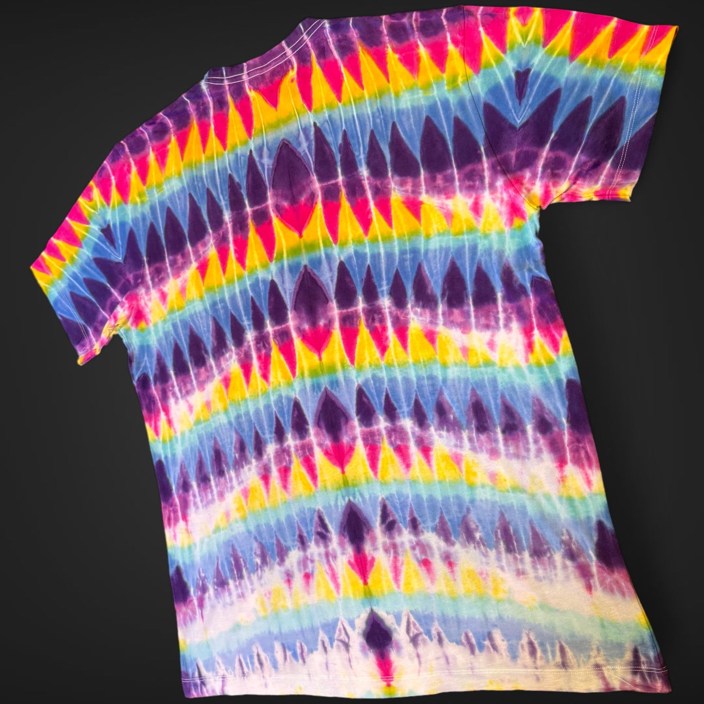 L - arashi shibori tee