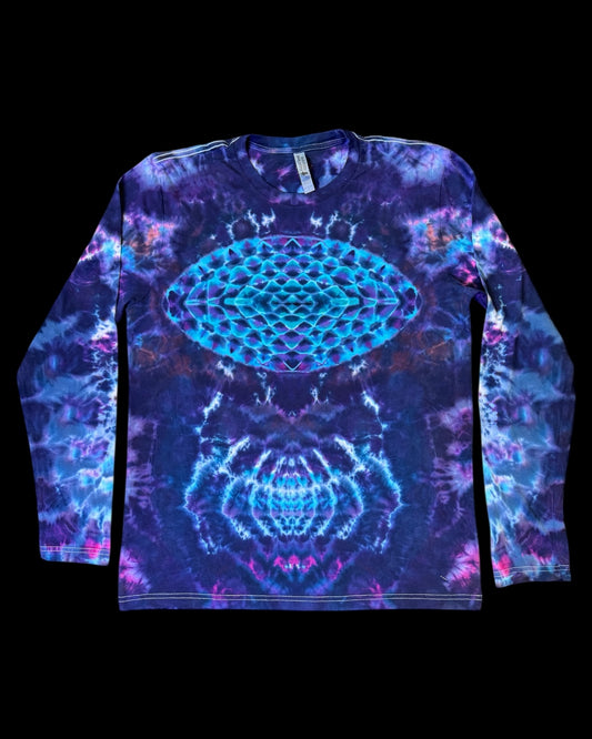 L - liquid ovaldala cosmic trip combo long sleeve tee