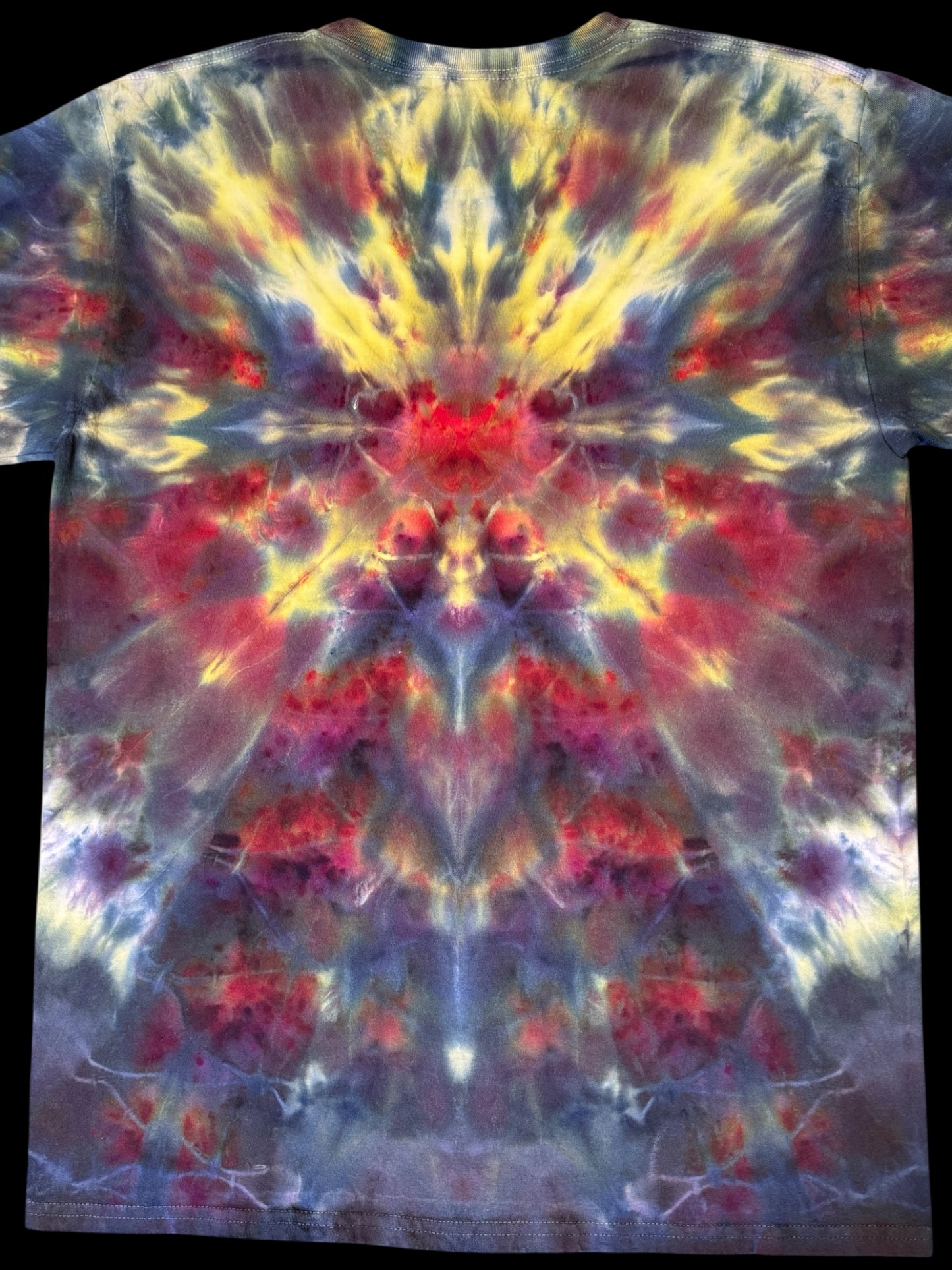 L - ice dyed big bang tee