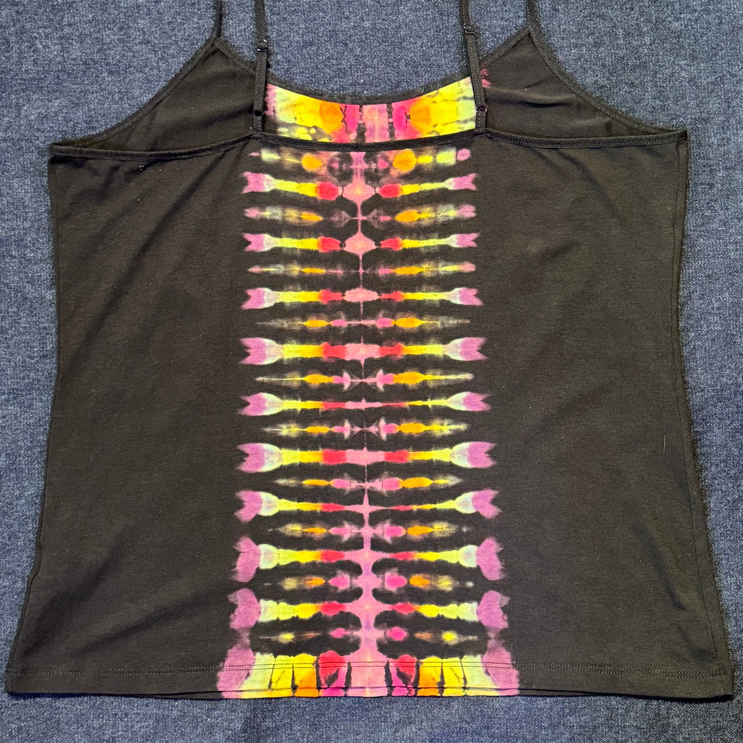 XXL - reverse dyed rainbow spinal tap cami