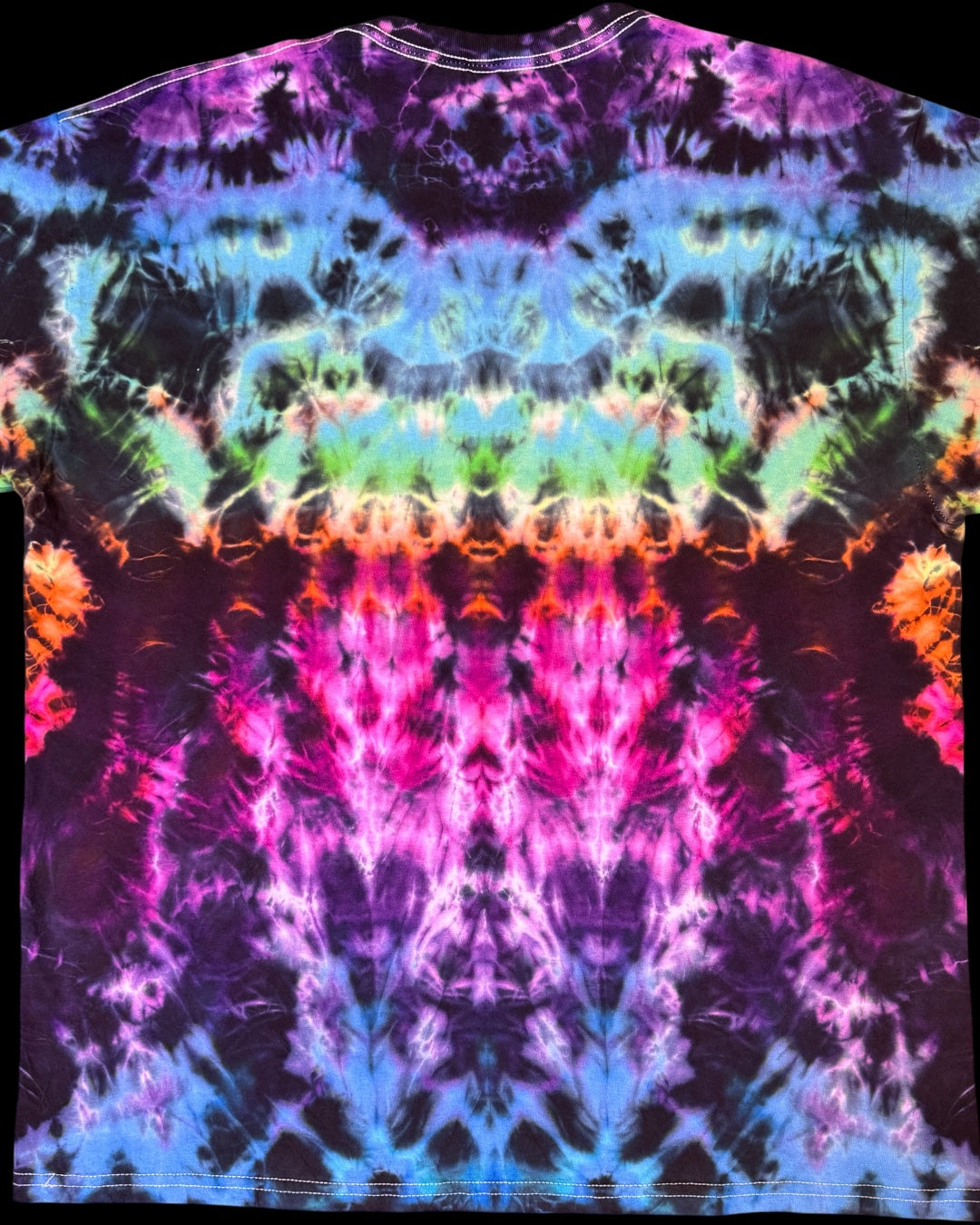 XL - rainbow mandala kenney trip combo tee