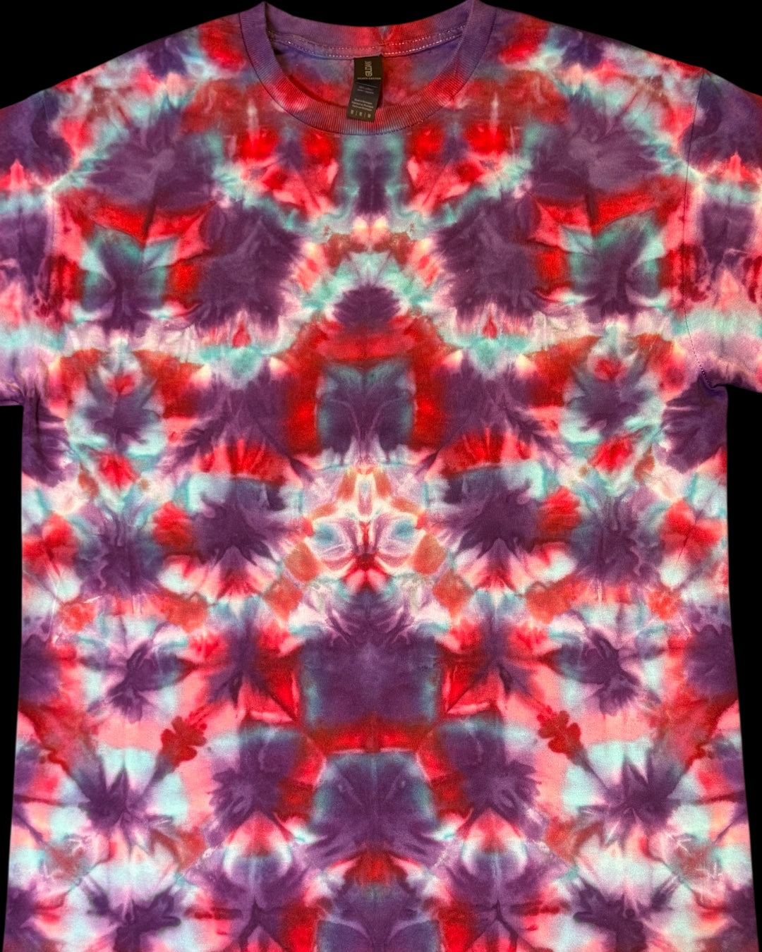 M - 3D series experimental shibori tee