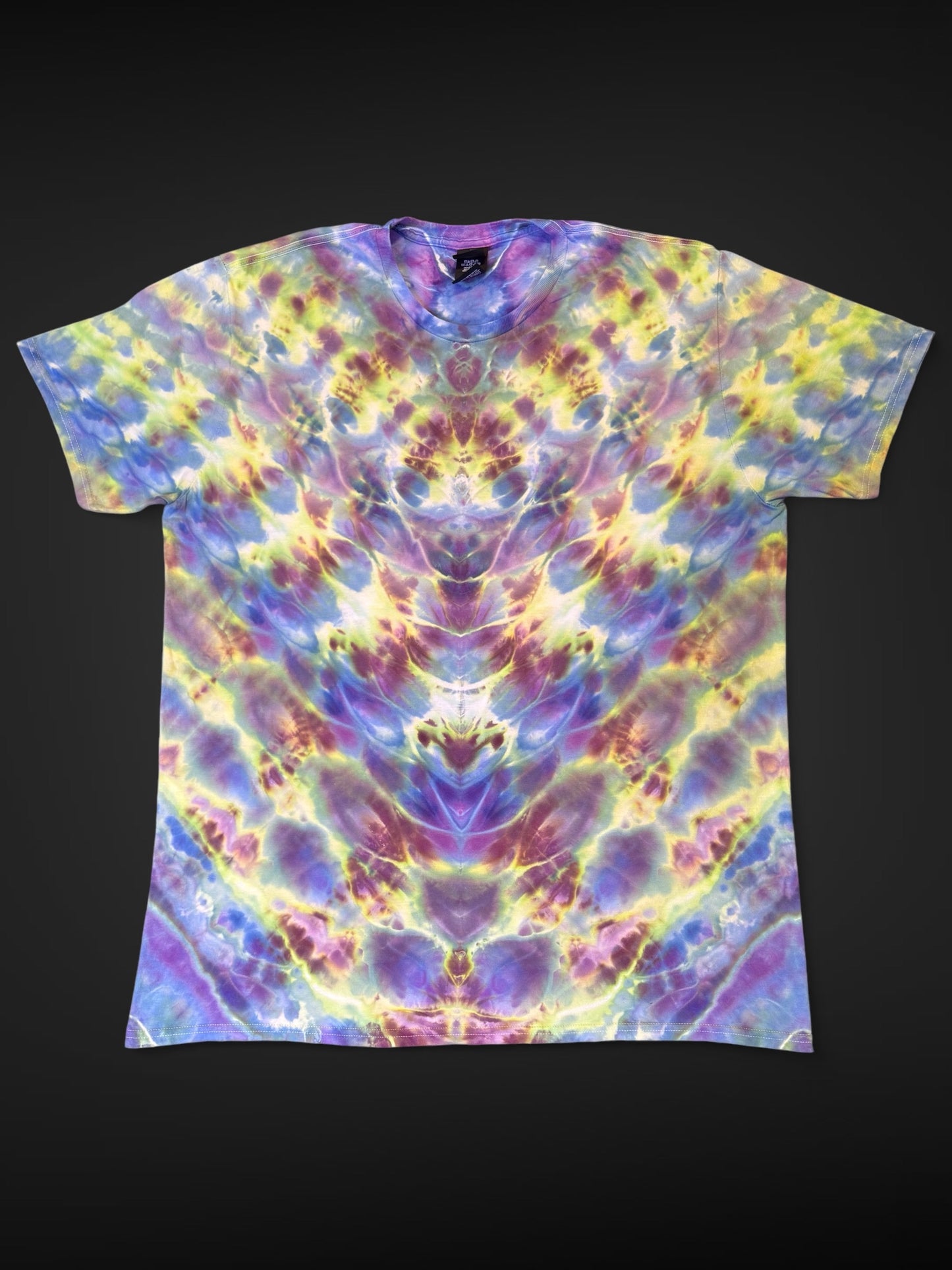 XL - ice dyed cosmic style tee