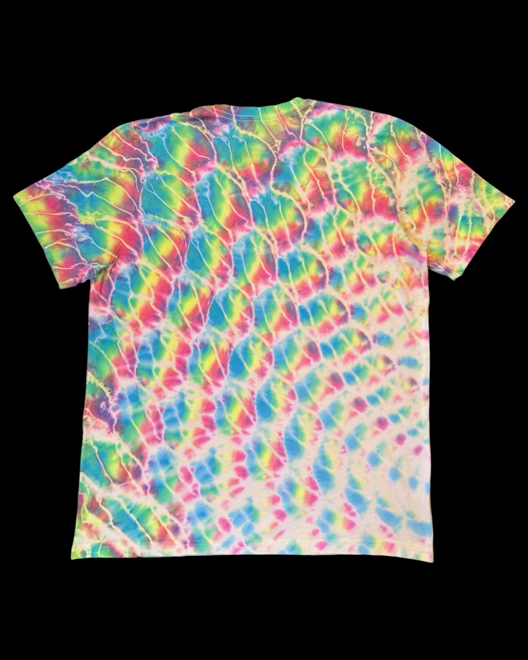L - glowing cosmic roll tee