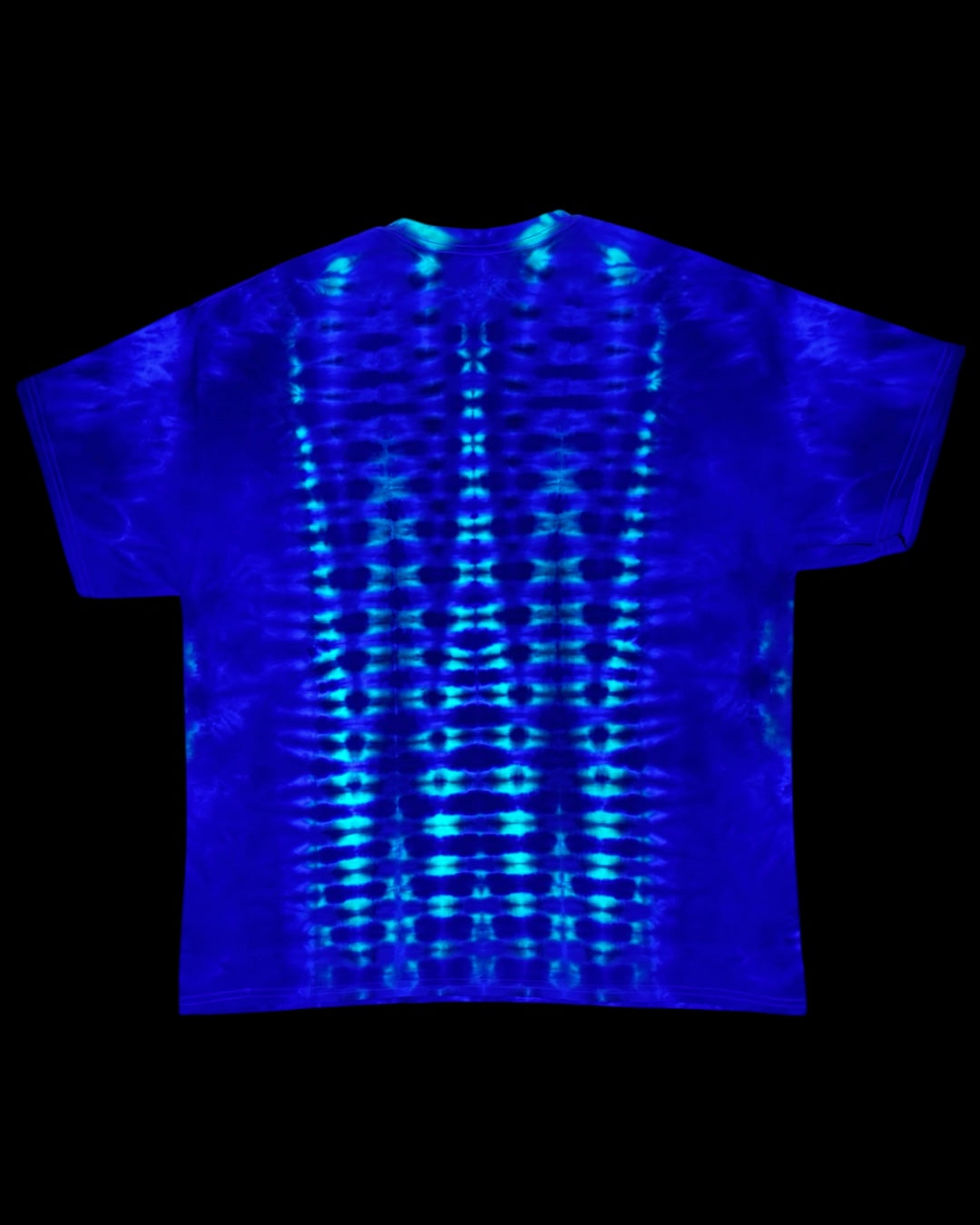 XL - uv reactive triple-dala with a phat spine combo tee