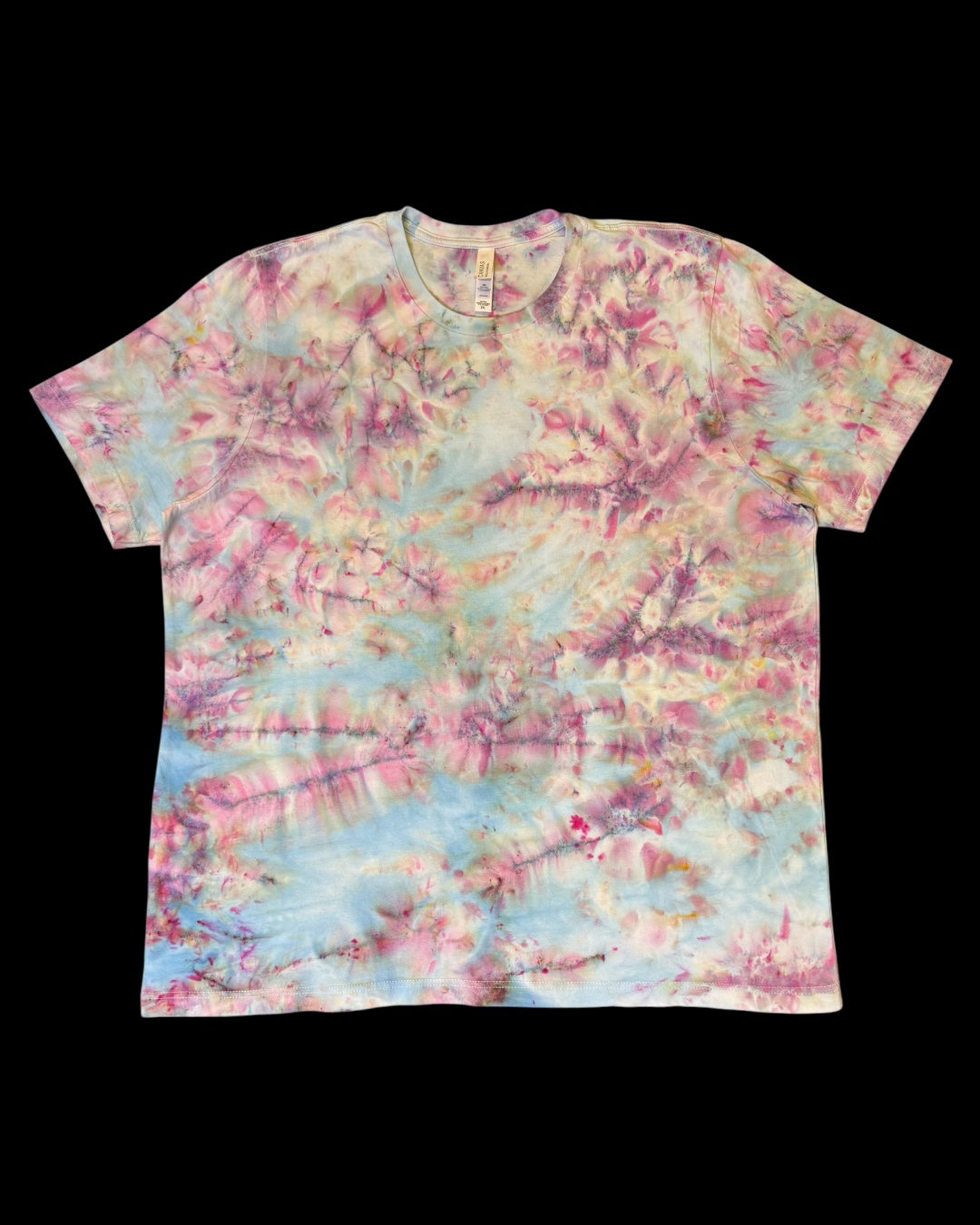 XXL - bubble ice dyed mindbender scrunch tee