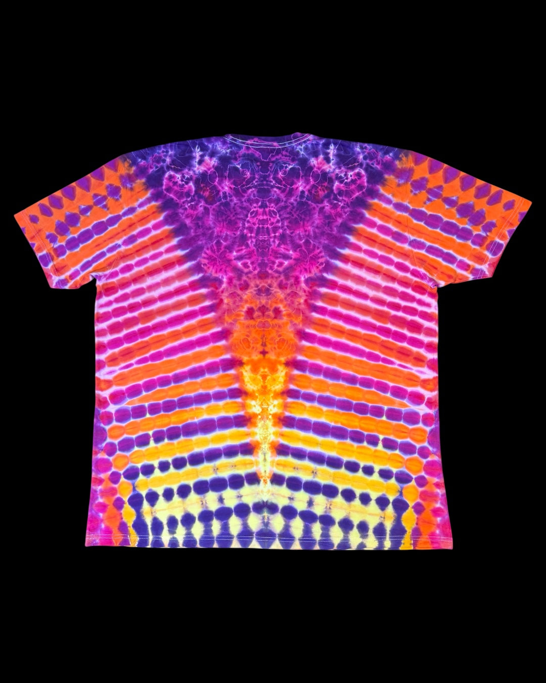 XXXL - liquid desert sunset kenney zipper tee